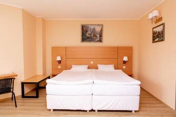 Фото номера Трехместный номер Отель Alpen Hotel г. Святогорск 3